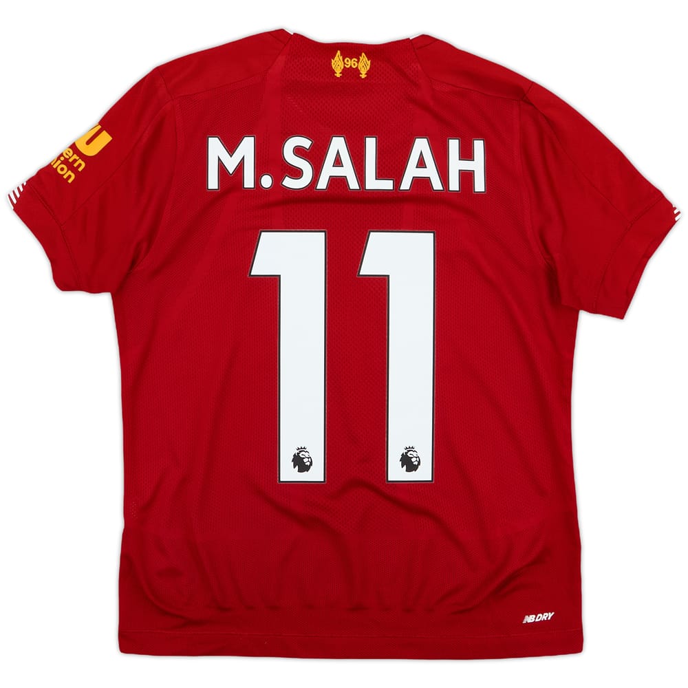 2019-20 Liverpool Home Shirt M.Salah #11 - 6/10 - (M.Boys)