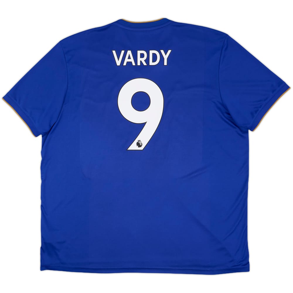 2018-19 Leicester Home Shirt Vardy #9 - 9/10 - (XXL)