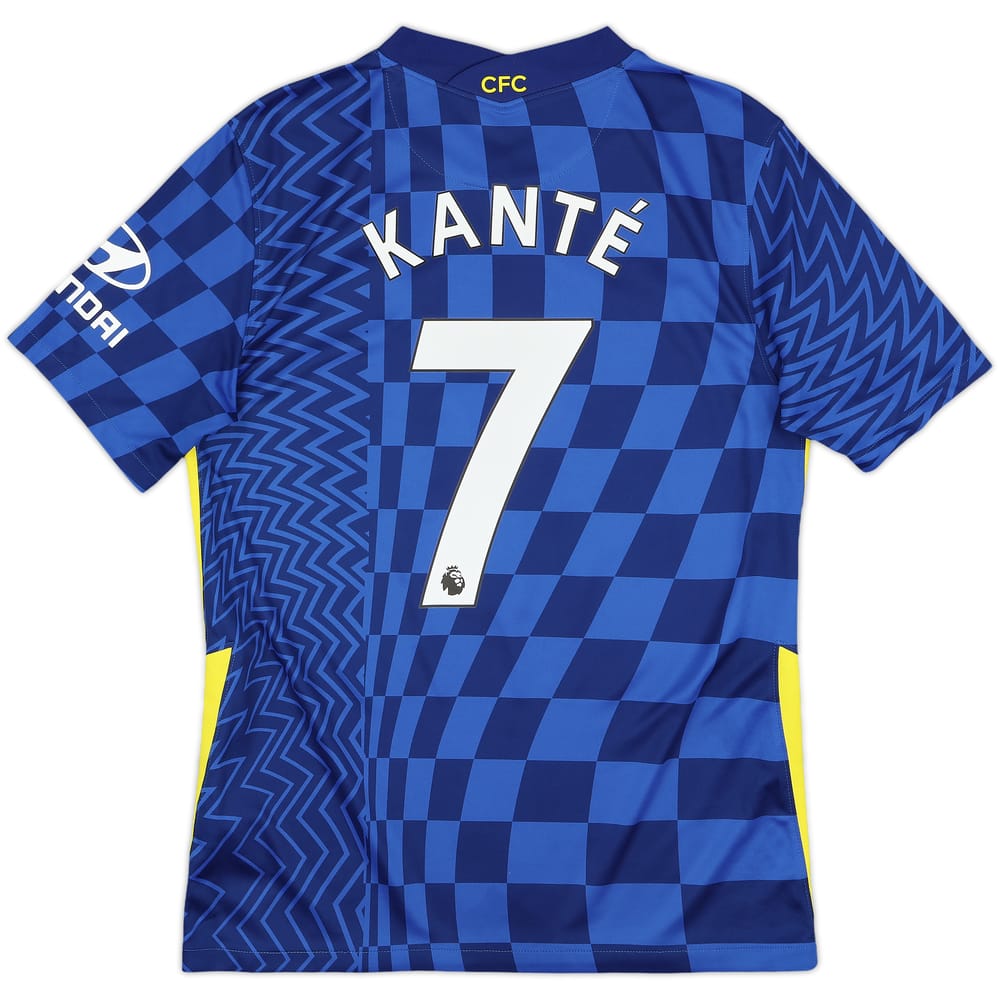 2021-22 Chelsea Home Shirt Kante #7 - 10/10 - (M)