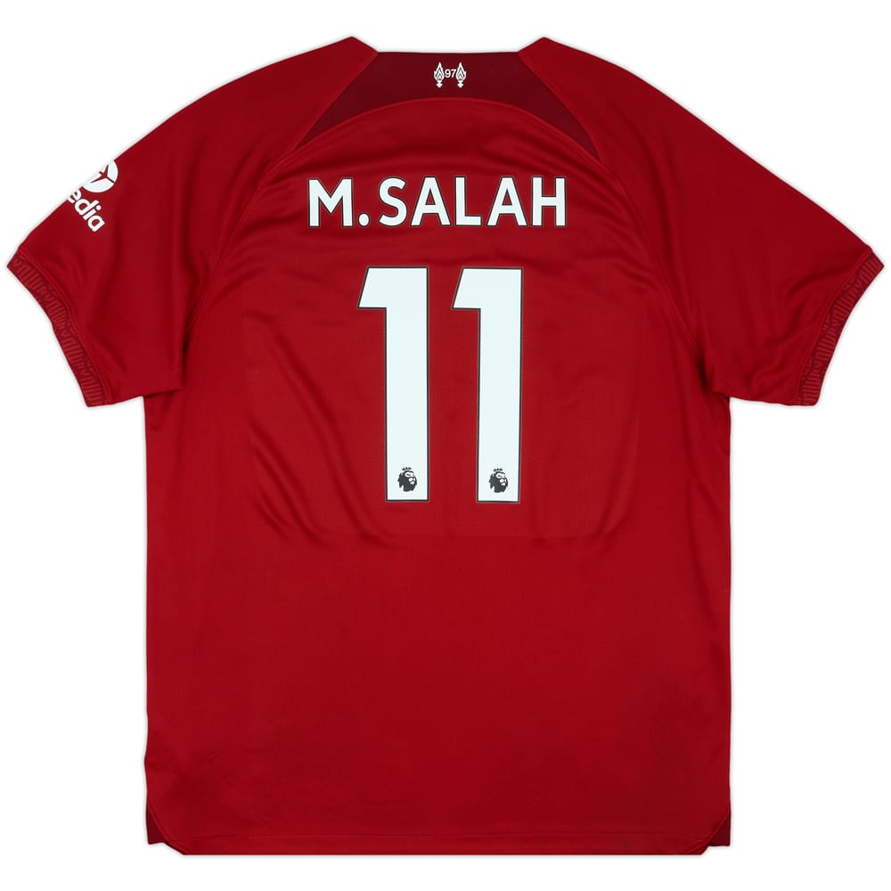 2021-22 Liverpool Home Shirt Salah #11 - 6/10 - (XL)