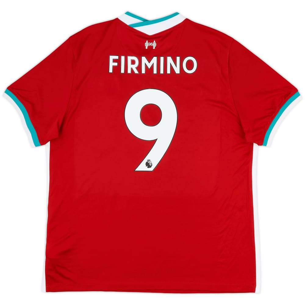 2020-21 Liverpool Home Shirt Firmino #9 - 9/10 - (XL)