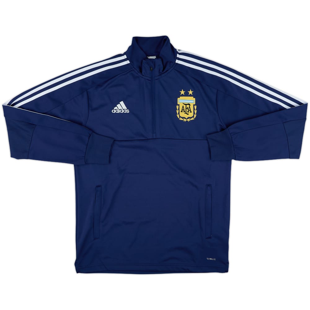 2017-18 Argentina adidas 1/4 Zip Training Top - 8/10 - (M)