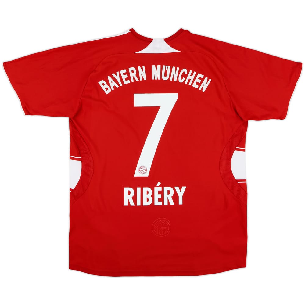 2008-09 Bayern Munich Home Shirt Ribery #7 - 8/10 - (XL.Boys)
