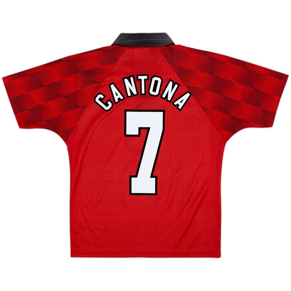 1996-98 Manchester United Home Shirt Cantona #7 - 10/10 - (Y)