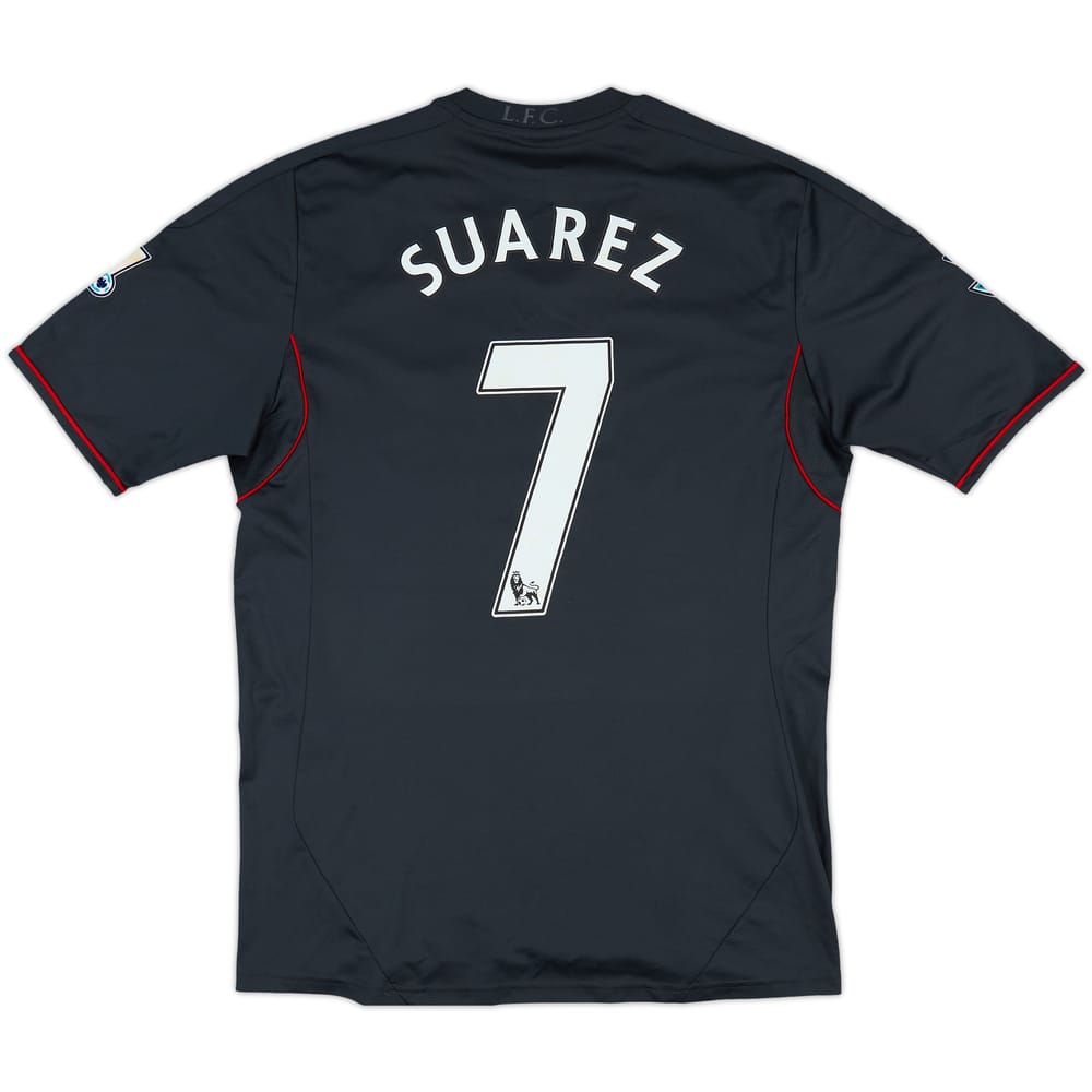 2011-12 Liverpool Away Shirt Suarez #7 - 6/10 - (M)
