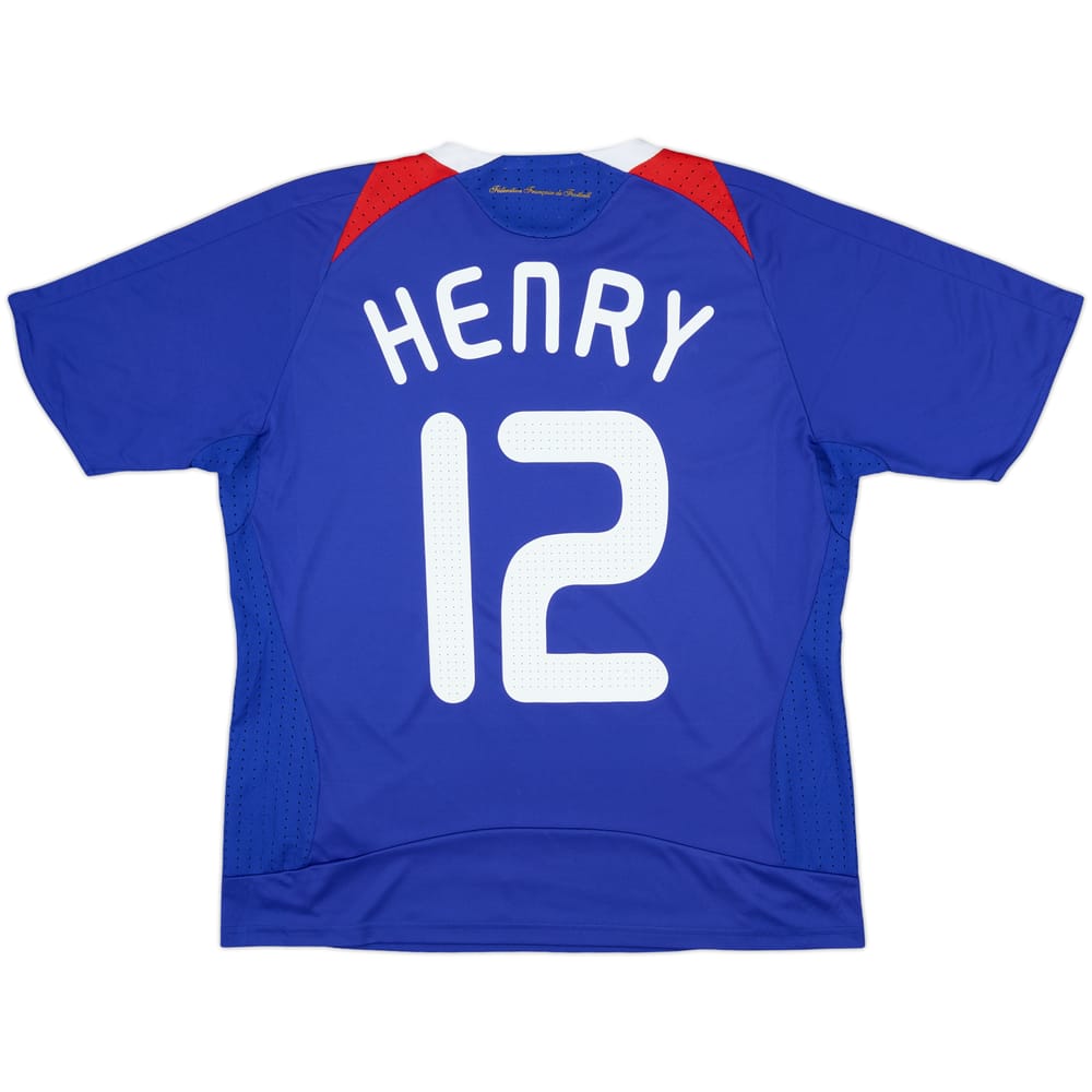 2007-08 France Home Shirt Henry #12 - 9/10 - (Women's L)