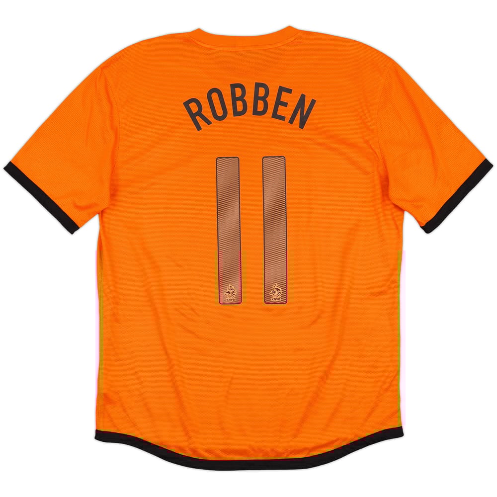 2012-13 Netherlands Home Shirt Robben #11 - 6/10 - (L)