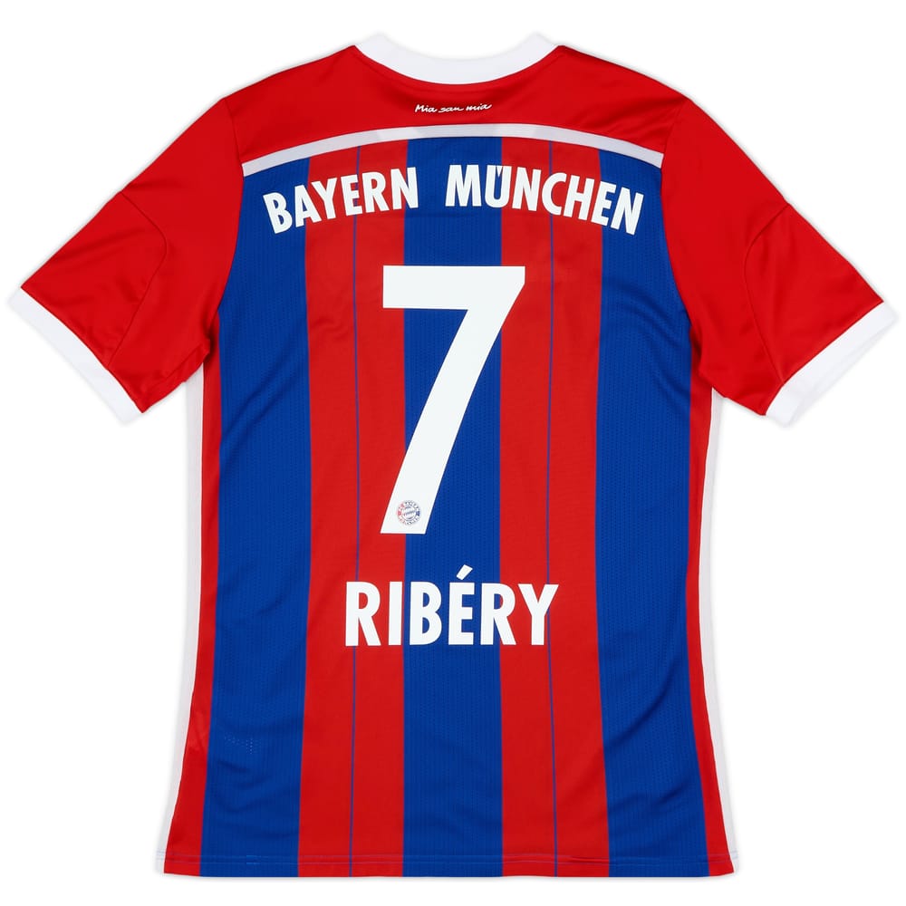 2014-15 Bayern Munich Home Shirt Ribery #7 - 8/10 - (XL.Boys)