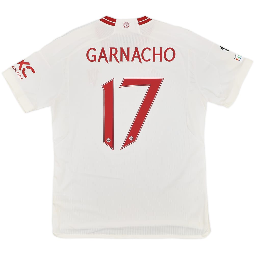 2023-24 Manchester United Third Shirt Garnacho #17 - 7/10 - (L)
