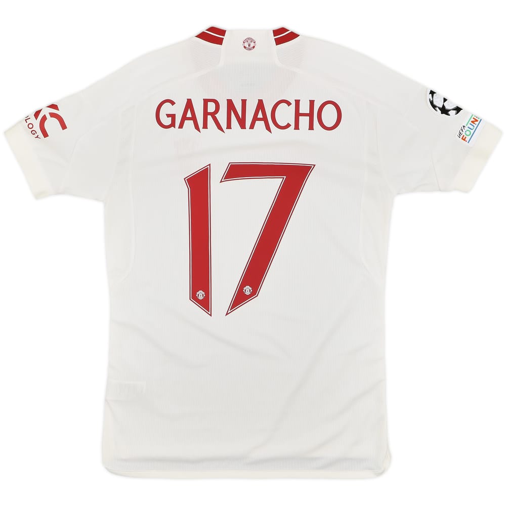 2023-24 Manchester United Third Shirt Garnacho #17 - 6/10 - (S)