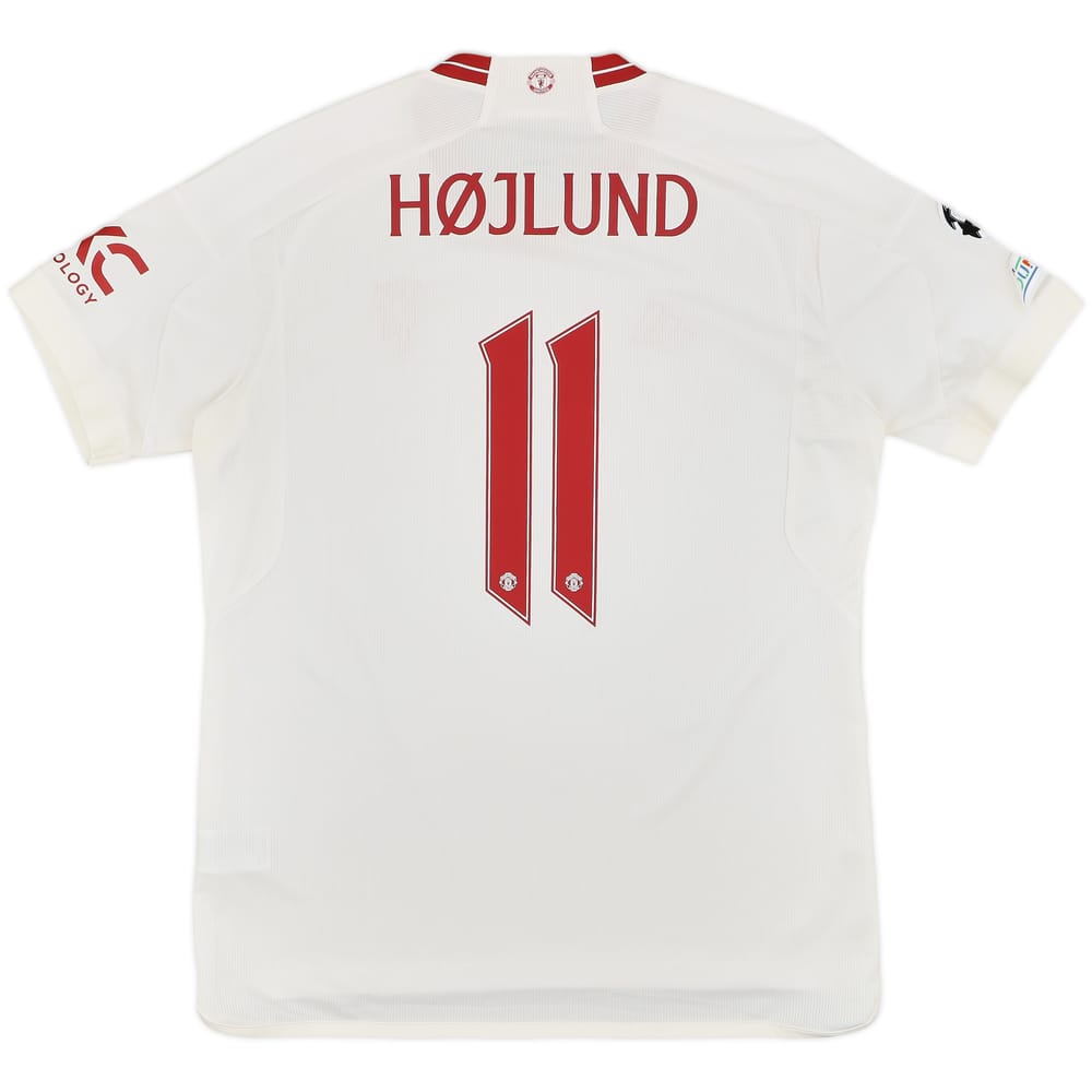 2023-24 Manchester United Third Shirt Højlund #11 - 6/10 - (L)