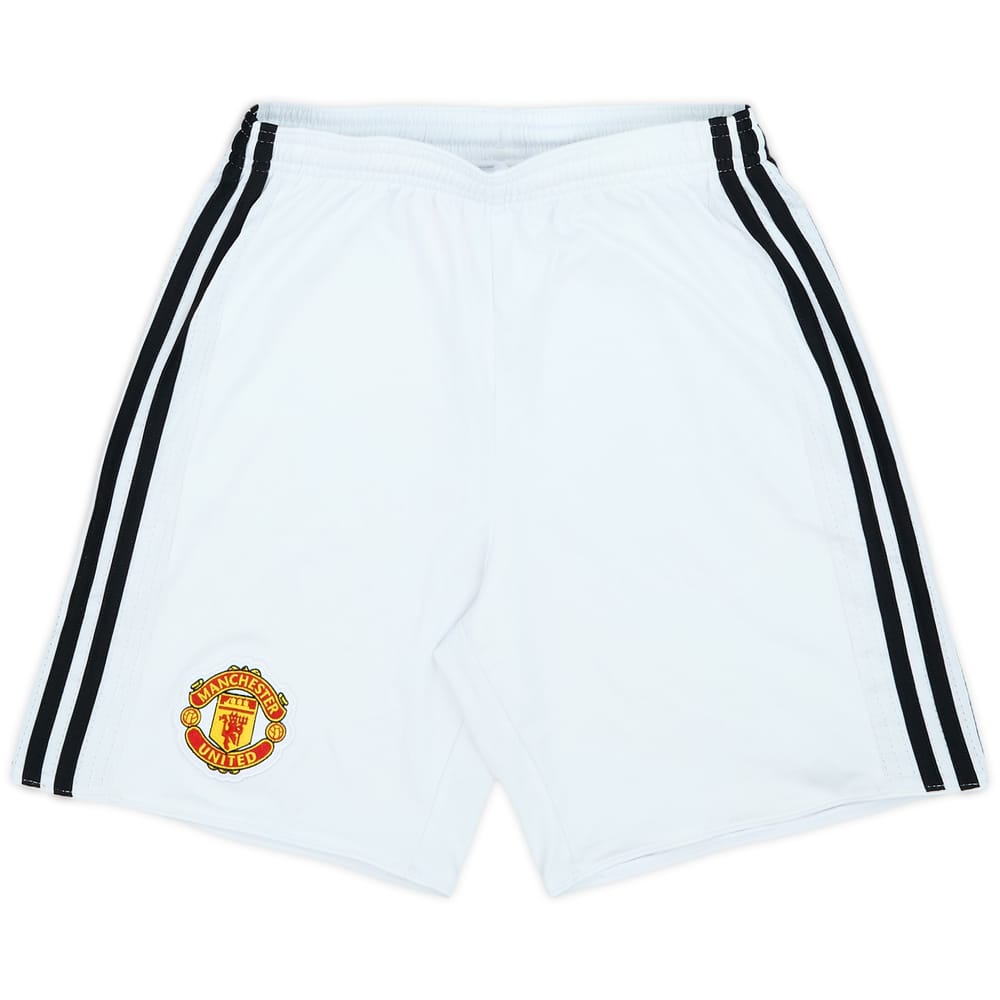 2017-18 Manchester United Home Shorts - 6/10 - (M.Boys)