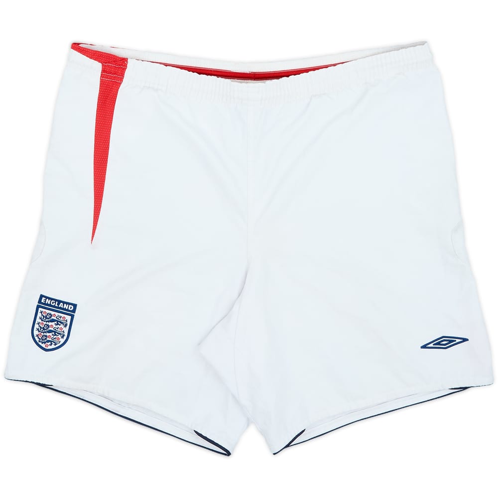 2005-07 England Alternate Home Shorts - 7/10 - (M)