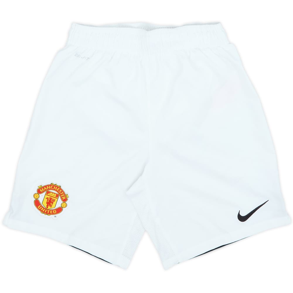 2013-14 Manchester United Home Shorts - 8/10 - (M.Boys)