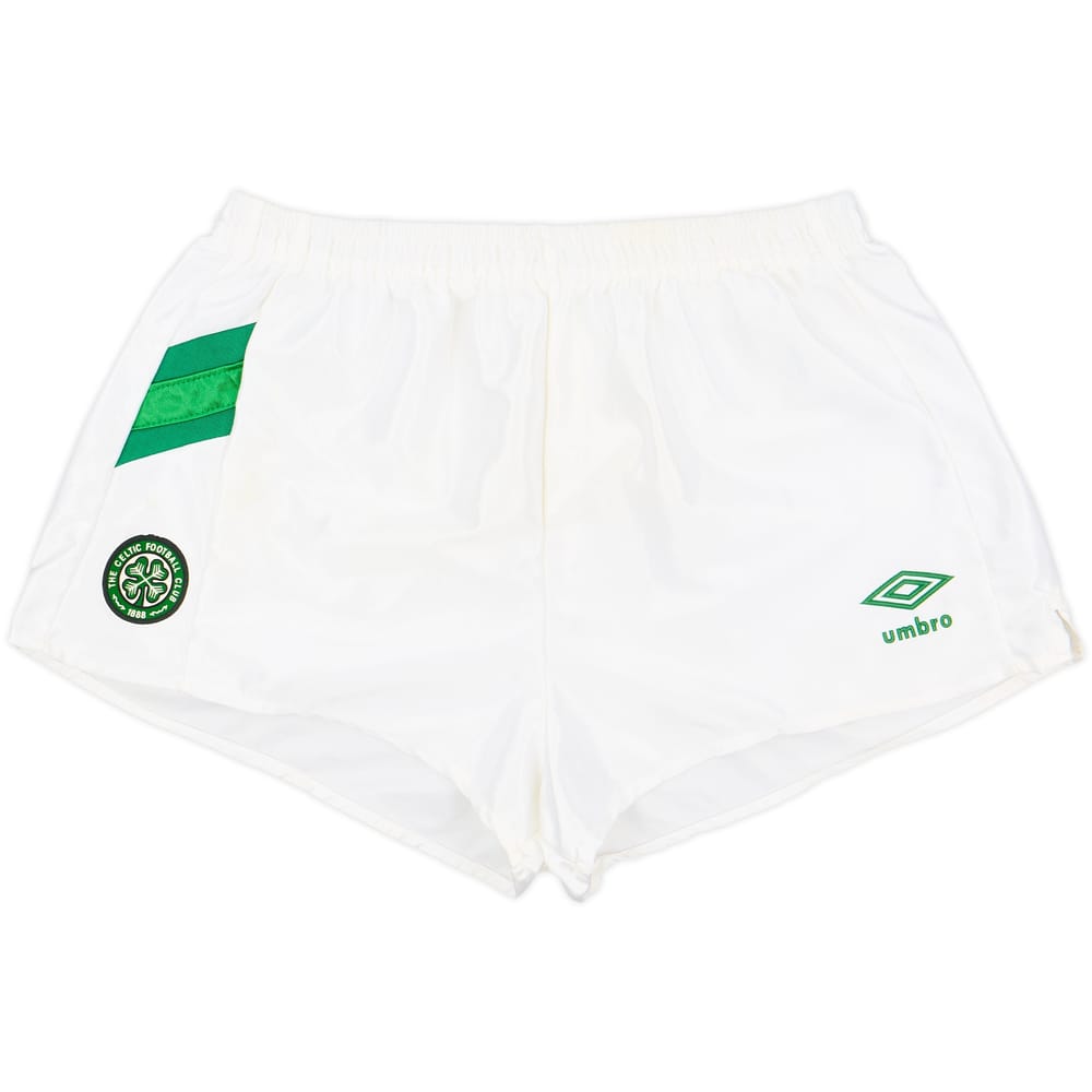 1989-91 Celtic Home Shorts - 8/10 - (L)