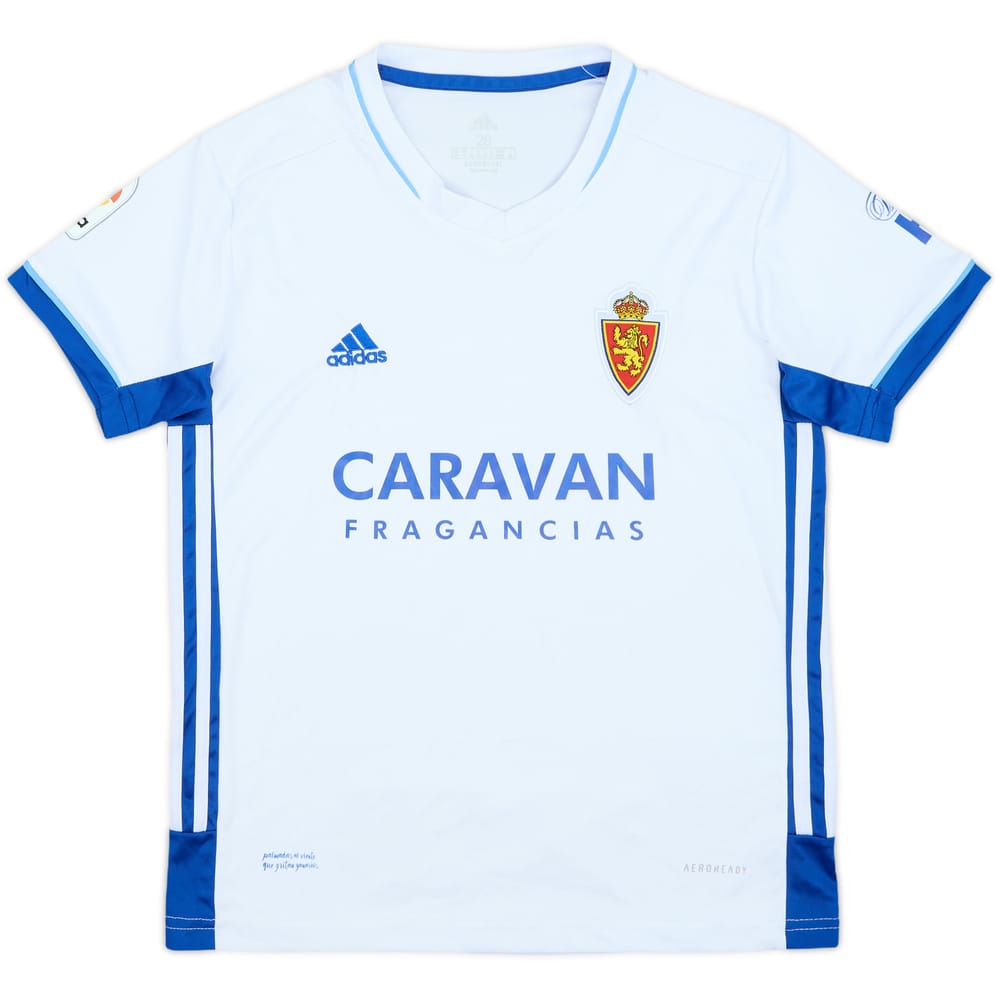 2020-21 Real Zaragoza Home Shirt - 7/10 - (M)