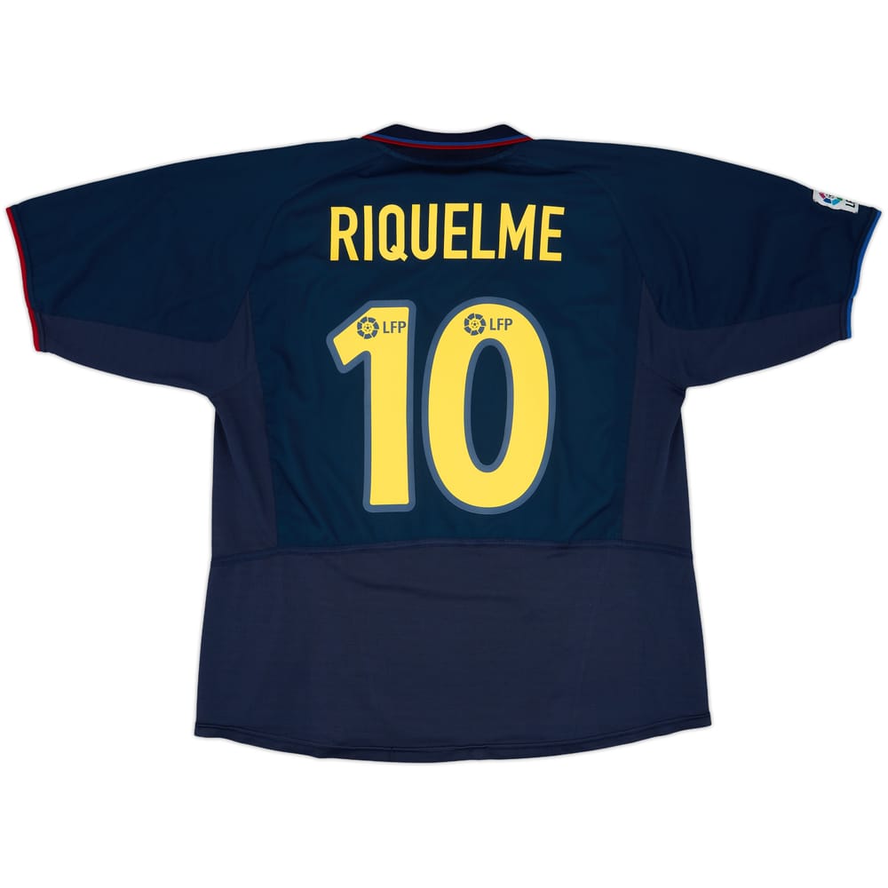 2002-03 Barcelona Away Shirt Riquelme #10 - 9/10 - (XL)