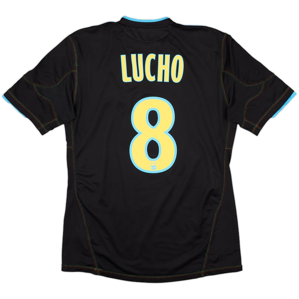 2010-11 Olympique Marseille Third Shirt Lucho #8 - 6/10 - (S)