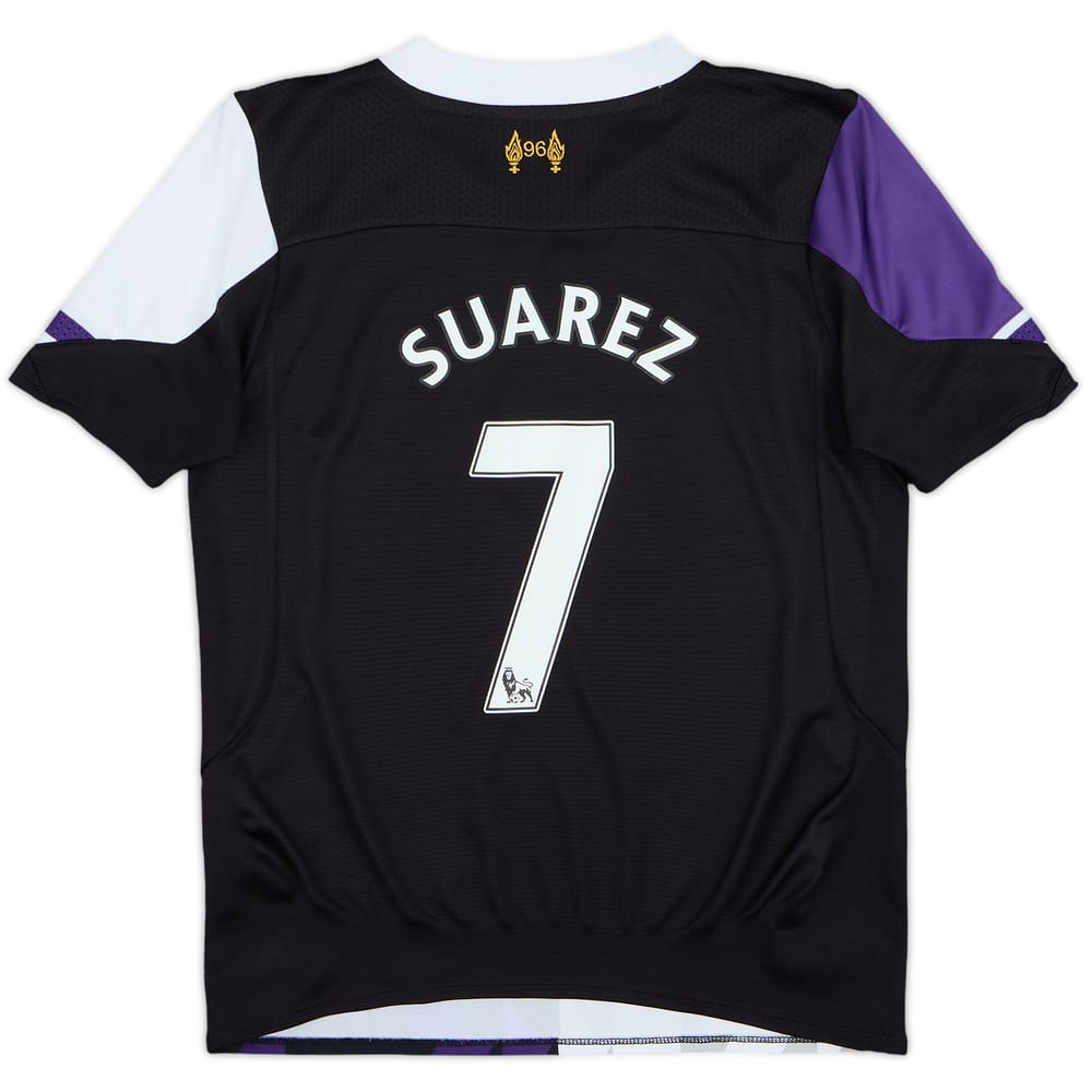 2013-14 Liverpool Third Shirt Suarez #7 - 5/10 - (S.Boys)