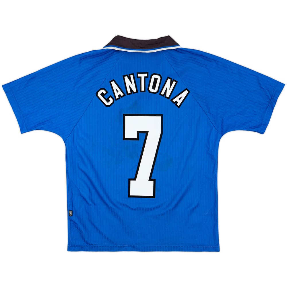 1996-98 Manchester United Third Shirt Cantona #7 - 7/10 - (Y)
