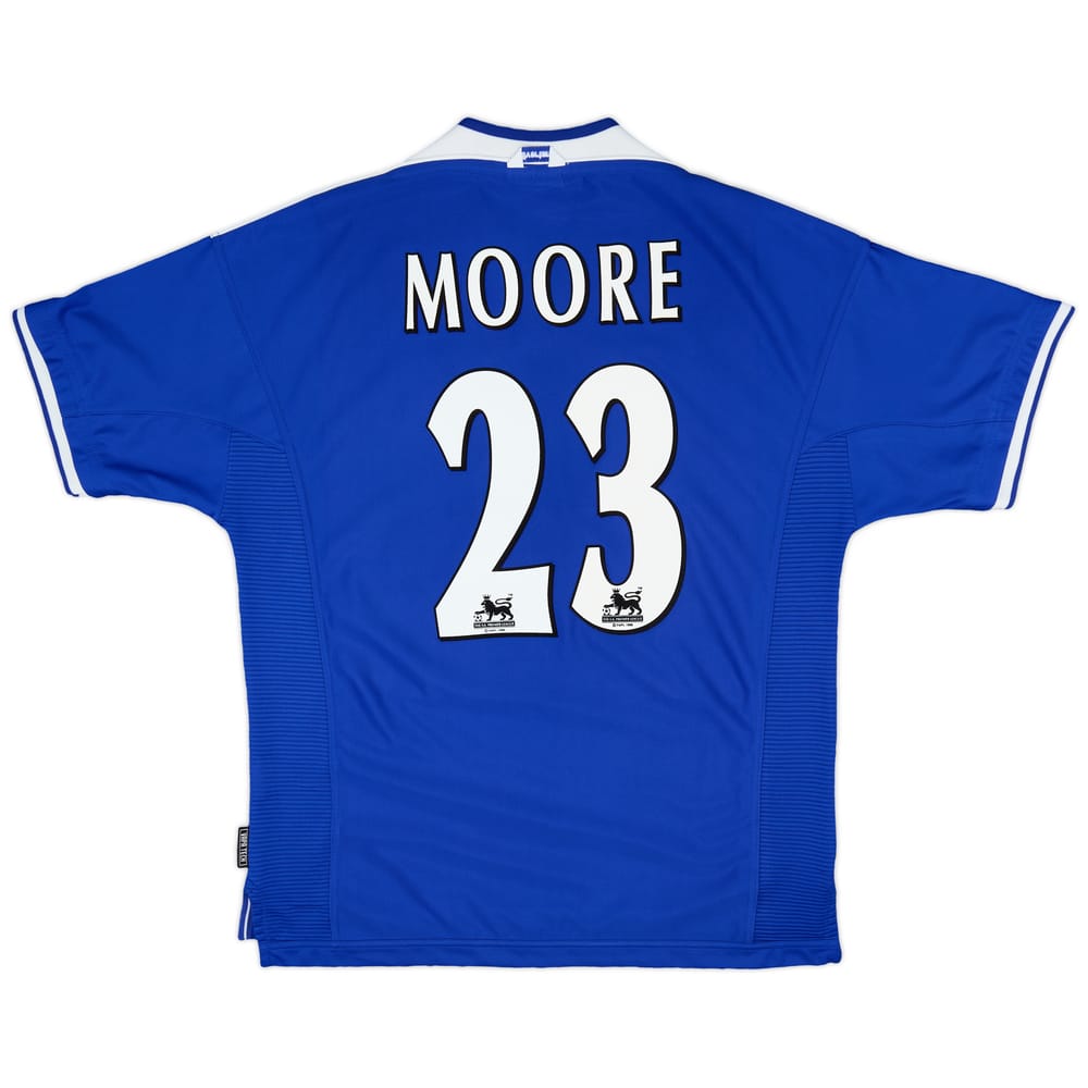 1999-00 Everton Home Shirt Moore #23 - 9/10 - (L)