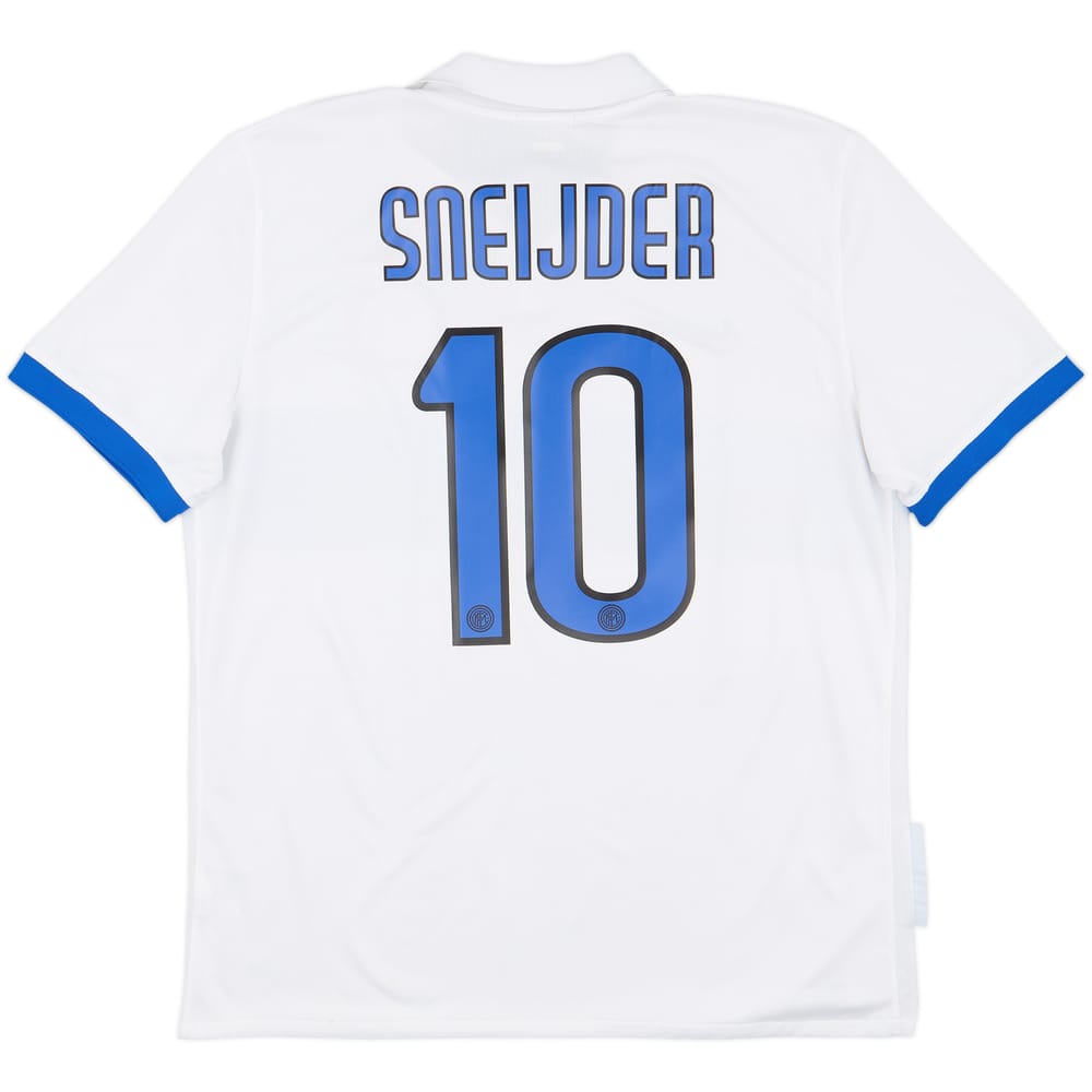 2009-10 Inter Milan Away Shirt Sneijder #10 - 8/10 - (XL)