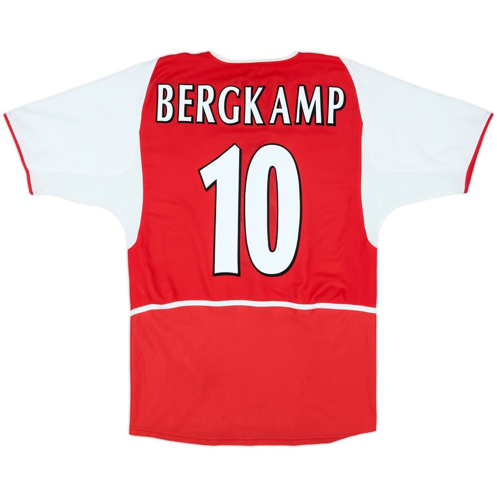 2002-04 Arsenal Home Shirt Bergkamp #10 - 5/10 - (S)