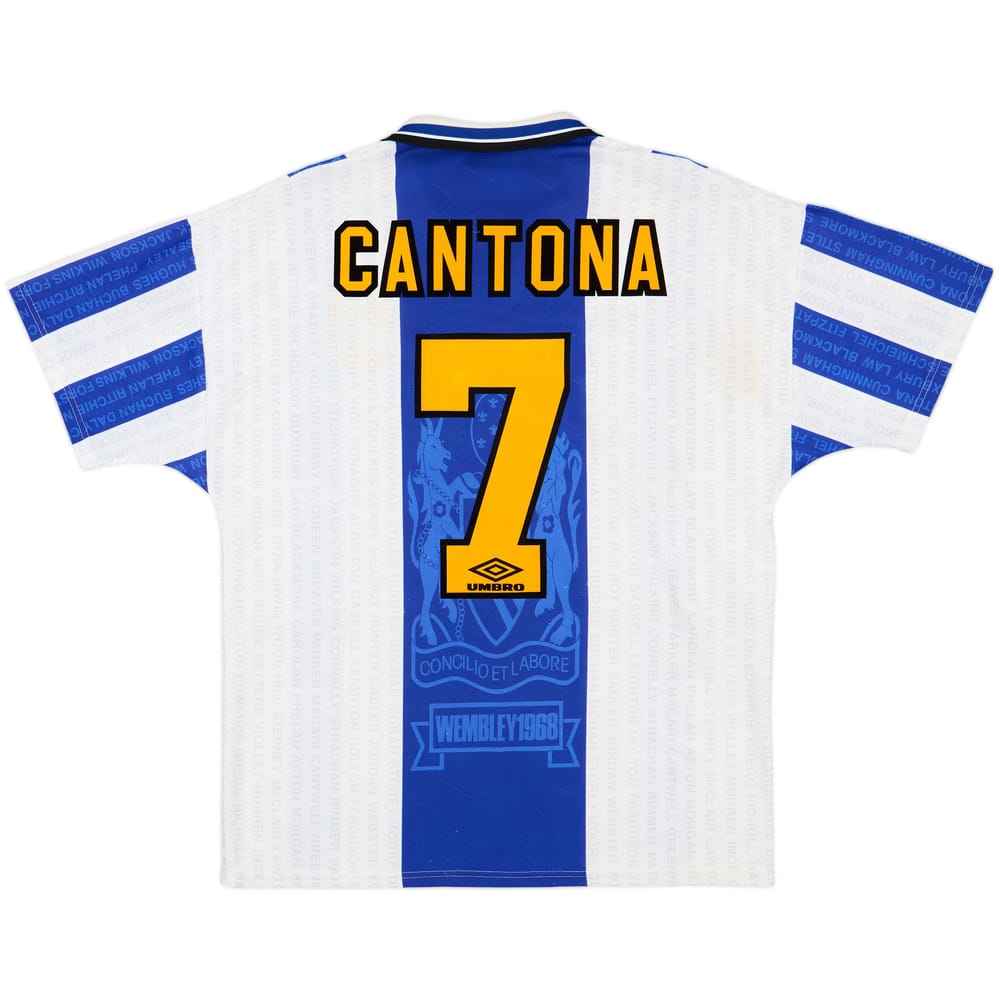 1994-96 Manchester United Third Shirt Cantona #7 - 9/10 - (L)