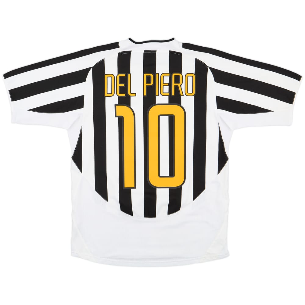 2003-04 Juventus Home Shirt Del Piero #10 - 8/10 - (M)
