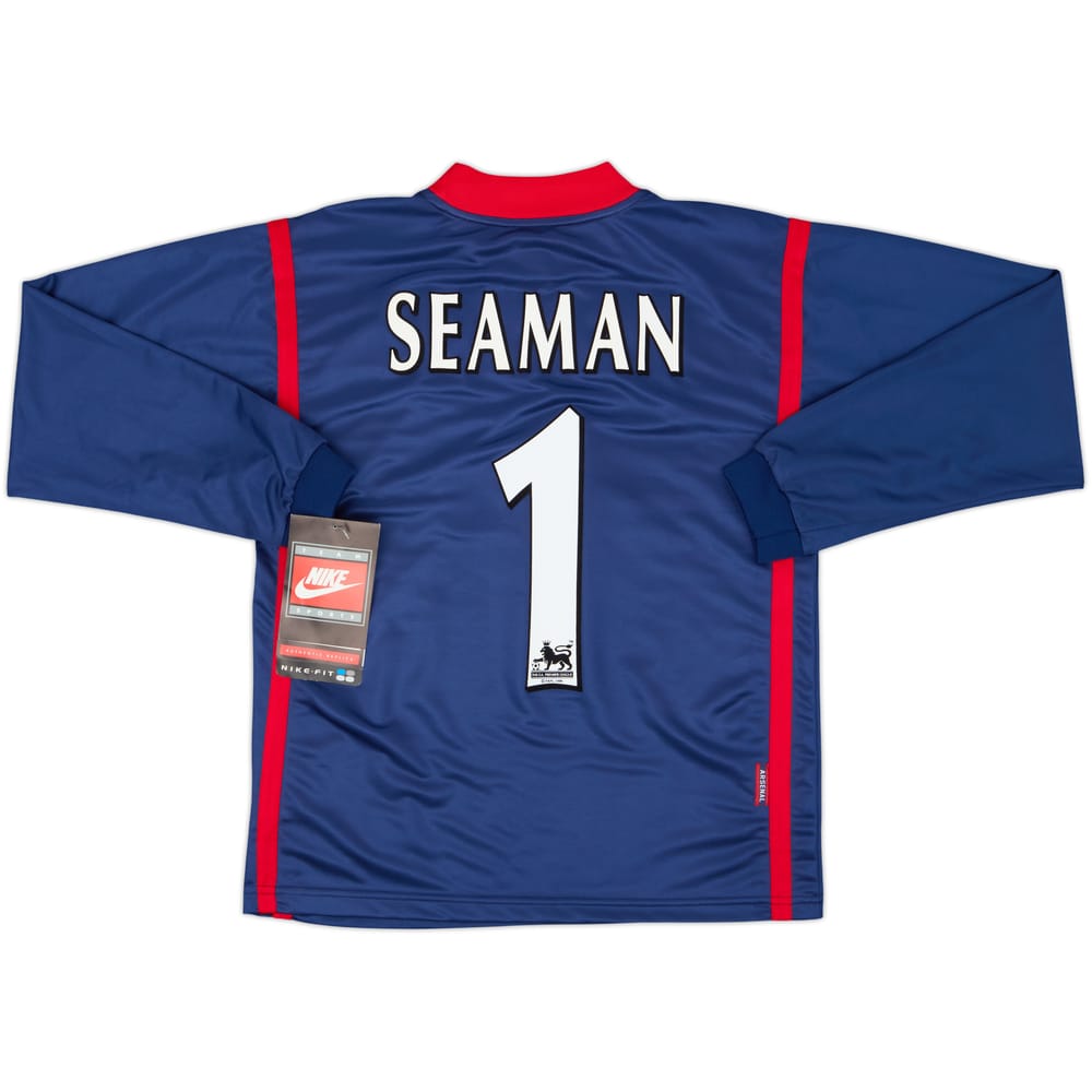 1998-99 Arsenal GK Shirt Seaman #1 (XL.Boys)