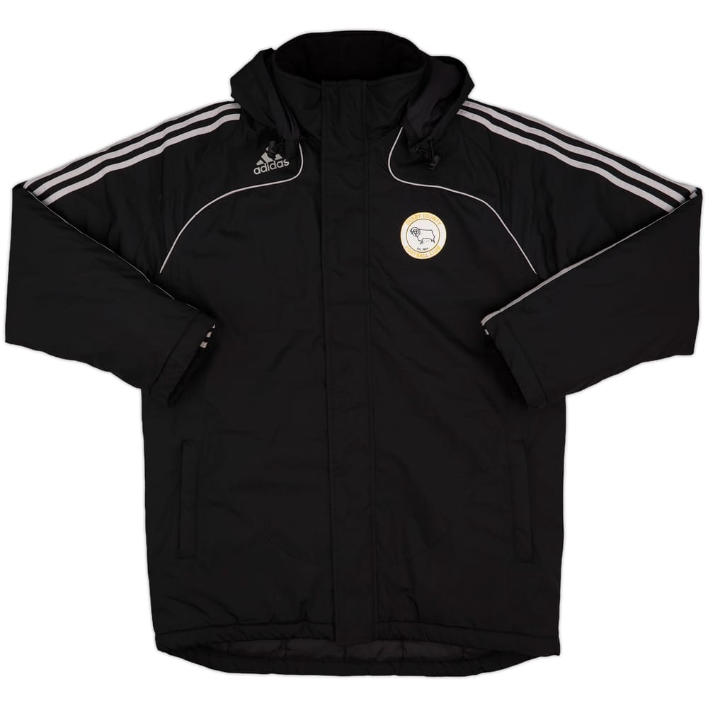 2007-09 Derby County adidas Padded Bench Coat - 5/10 - (M)