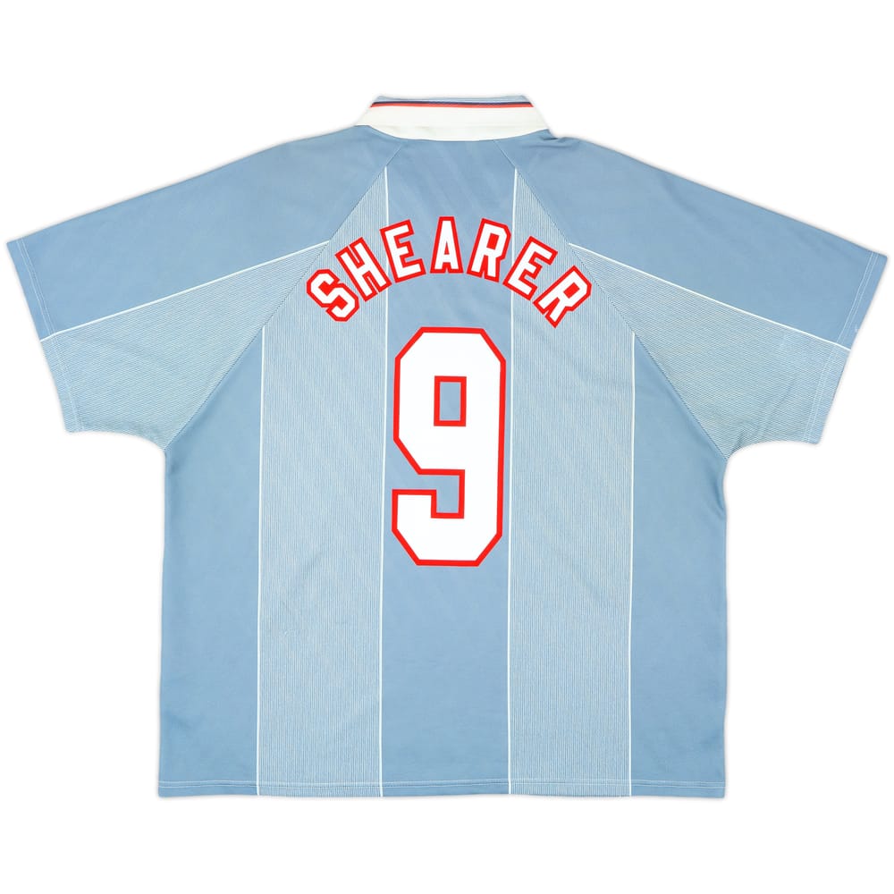 1996-97 England Away Shirt Shearer #9 - 9/10 - (XXL)