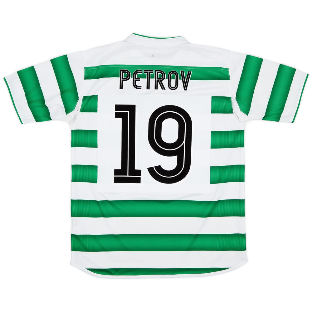 2003-04 Celtic Home Shirt Petrov #19 - 7/10 - (M)