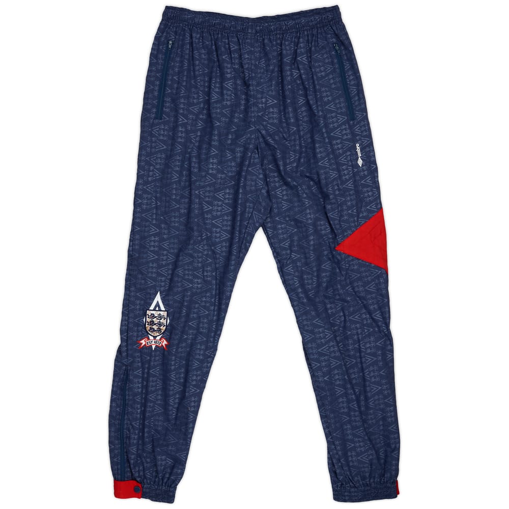 1990-92 England Umbro Tracksuit Bottoms - 7/10 - (L)