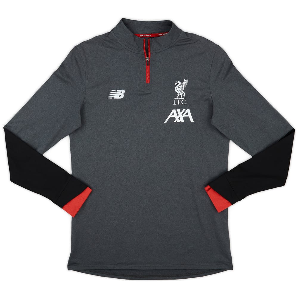 2019-20 Liverpool New Balance 1/4 Zip Training Top - 10/10 - (M)