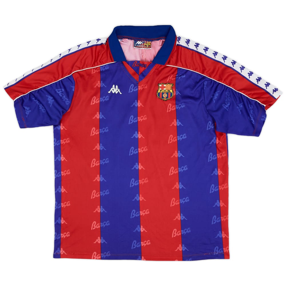 1992-95 Barcelona Home Shirt - 8/10 - (XL)