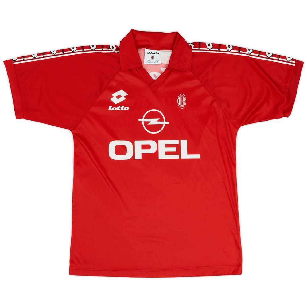 1995-96 AC Milan Lotto Training Shirt - 9/10 - (S)