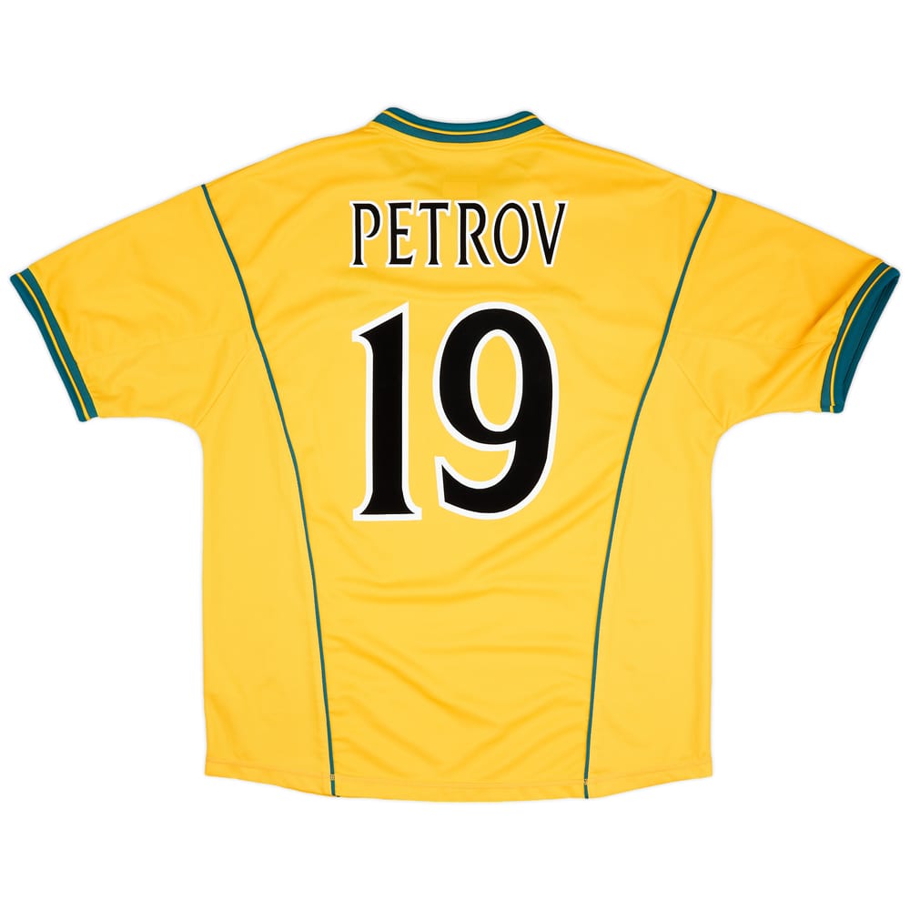 2000-02 Celtic Away Shirt Petrov #19 - 9/10 - (XL)