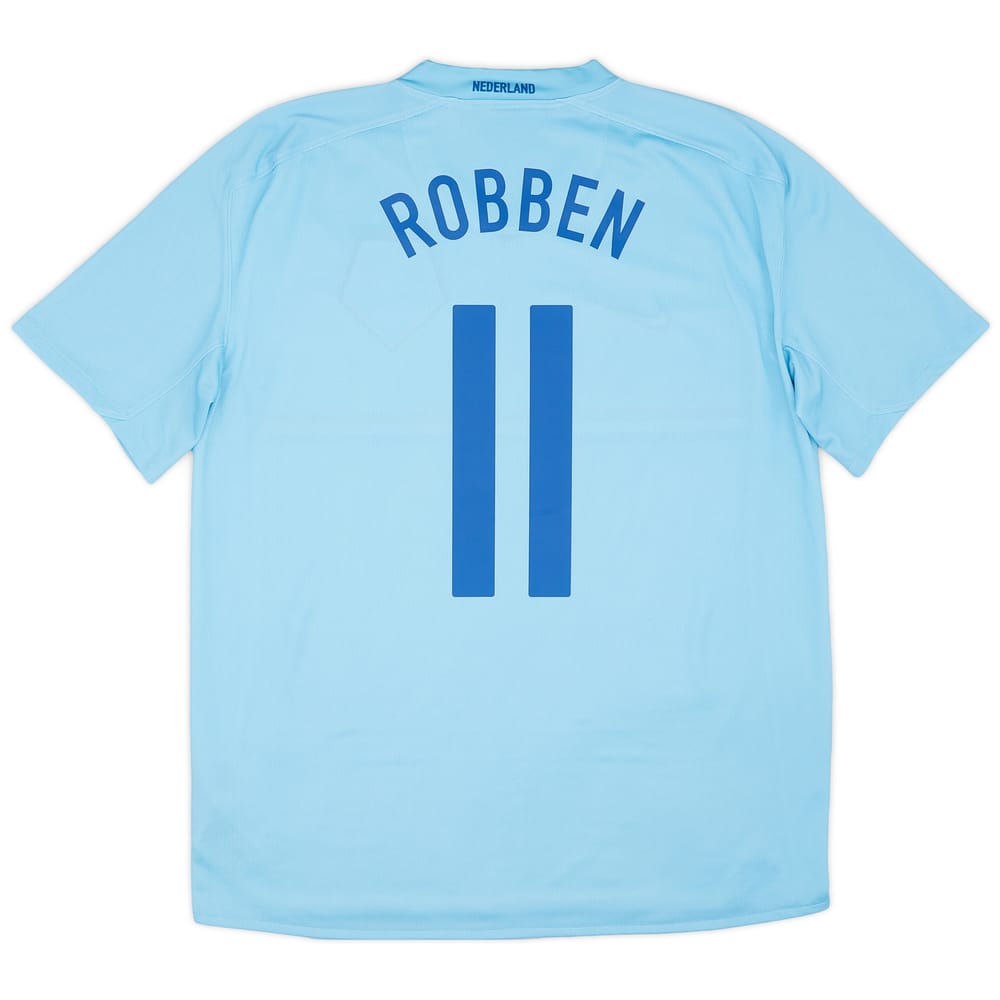 2008-10 Netherlands Away Shirt Robben #11 - 8/10 - (S)