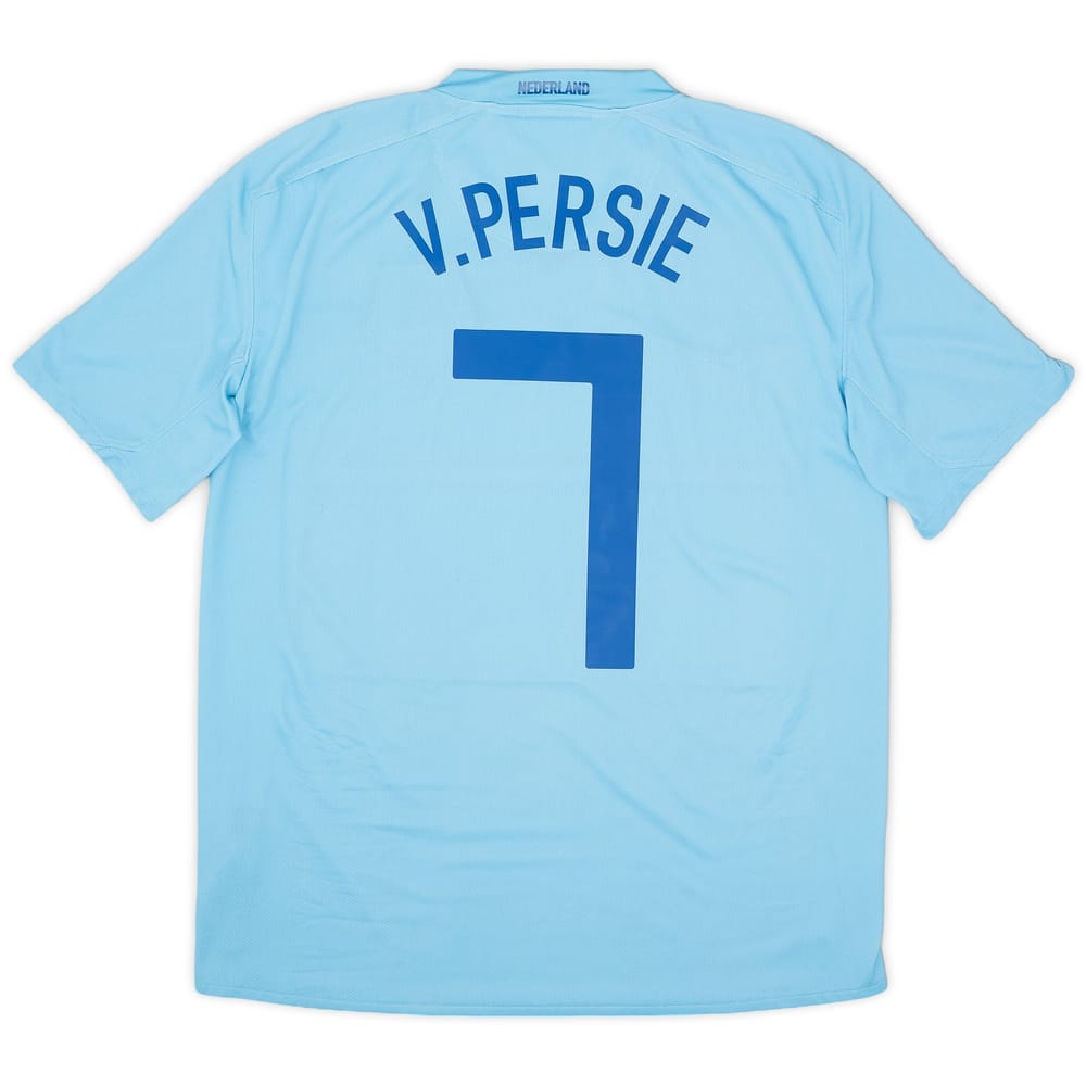 2008-10 Netherlands Away Shirt van Persie #7 - 8/10 - (S)