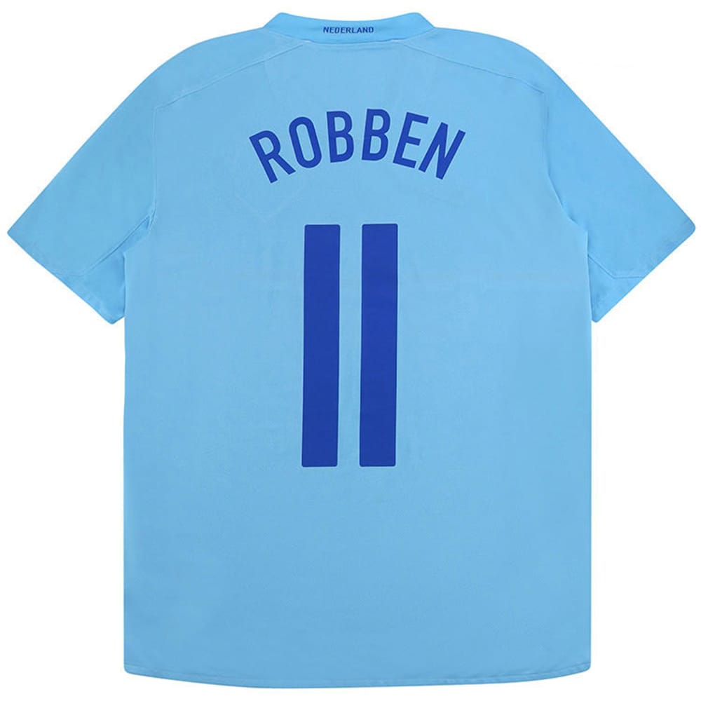 2008-10 Netherlands Away Shirt Robben #11 - 8/10