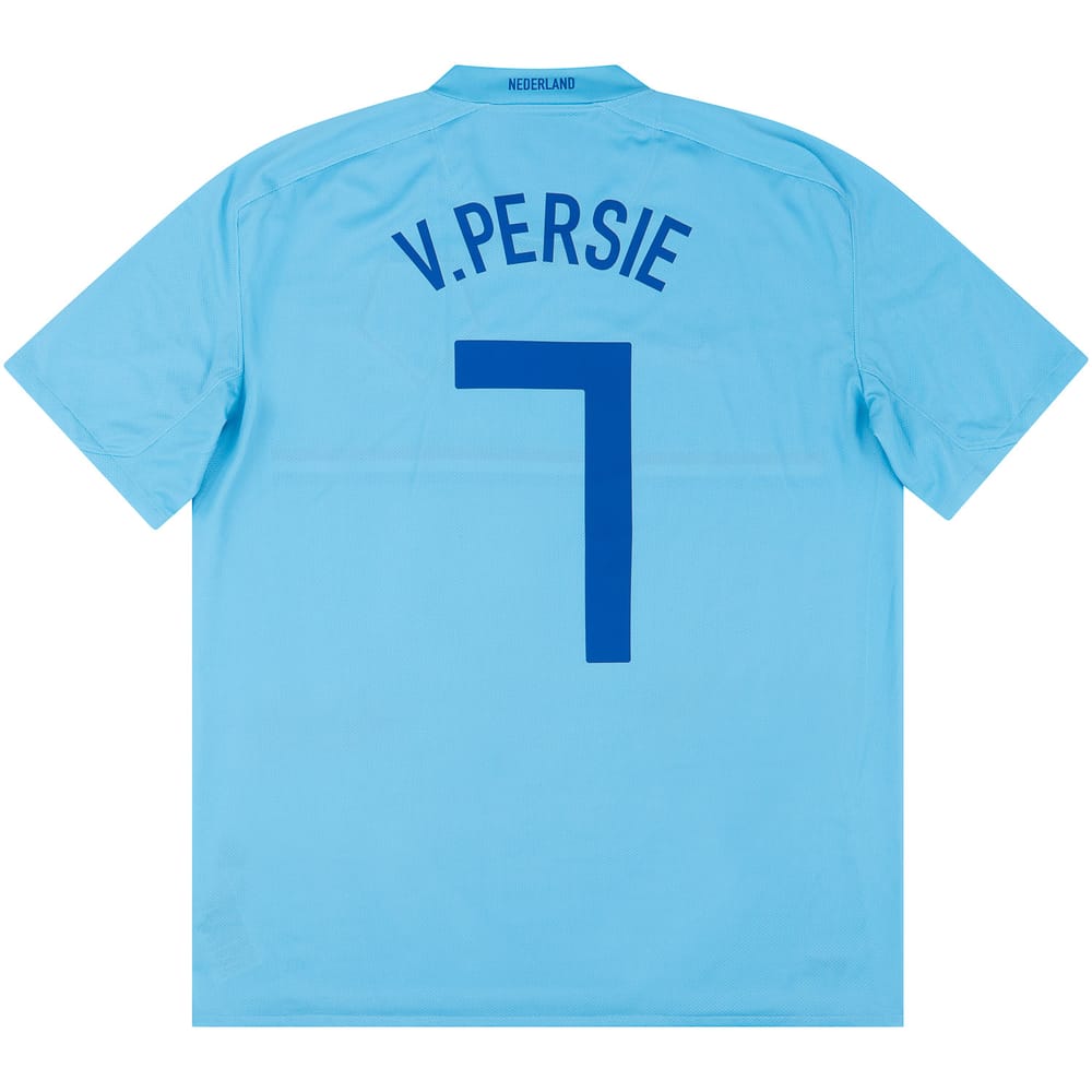 2008-10 Netherlands Away Shirt V.Persie #7 - 8/10
