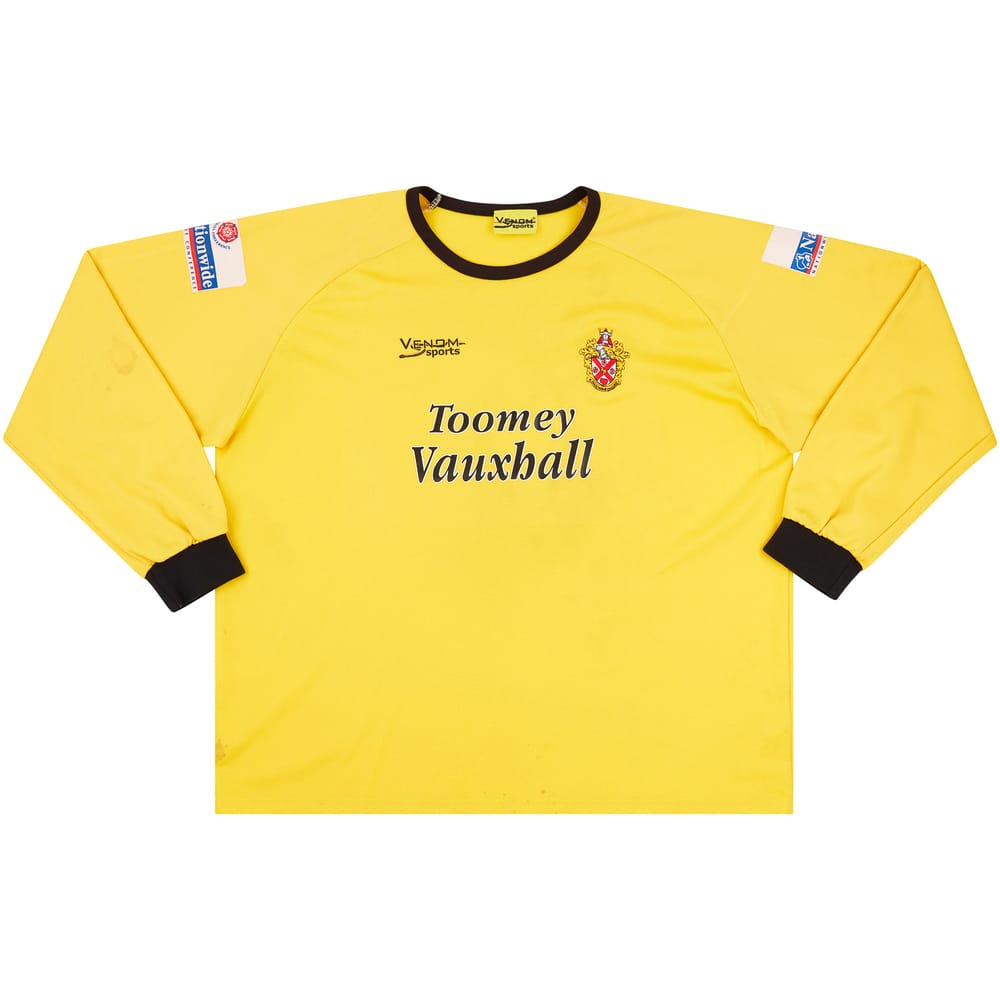 2004-05 Hornchurch F.C. Match Issue Away L/S Shirt #5