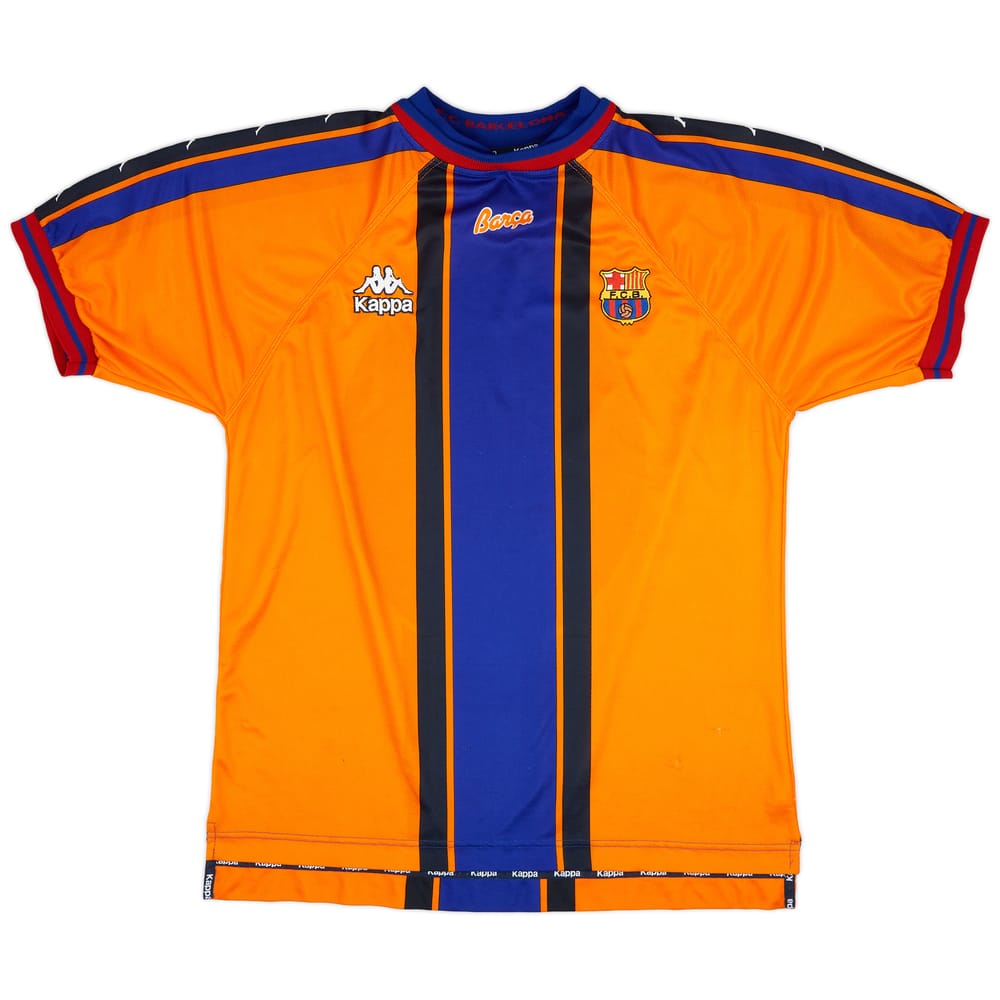 1997-98 Barcelona Away Shirt - 8/10 - (XL)