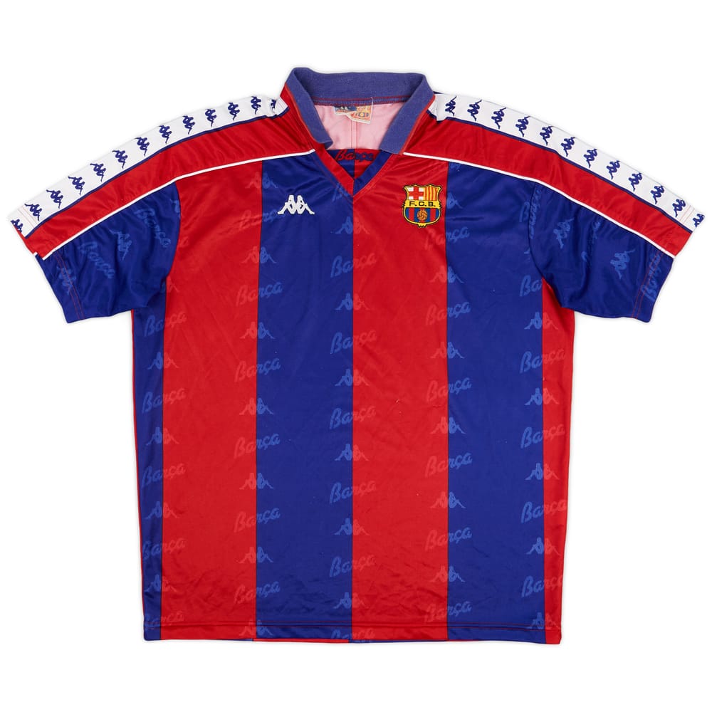 1992-95 Barcelona Home Shirt - 8/10 - (XL)