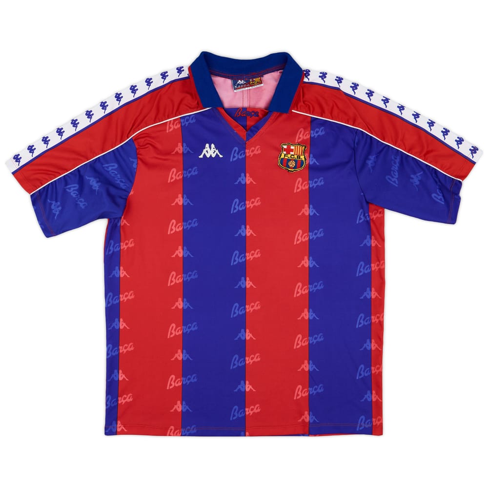 1992-95 Barcelona Home Shirt - 8/10 - (XL)