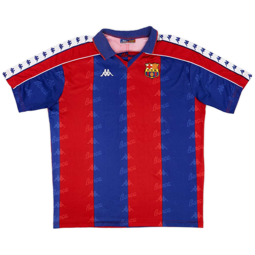1992-95 Barcelona Home Shirt - 9/10 - (XL)