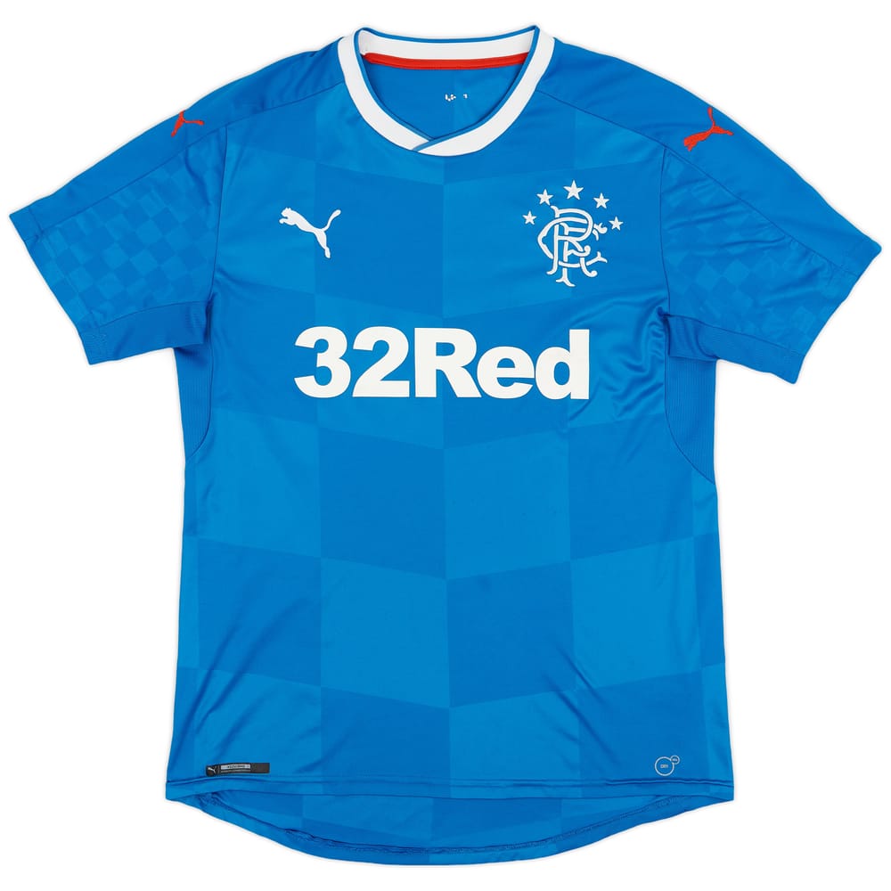 2016-18 Rangers Home Shirt - 8/10 - (M)