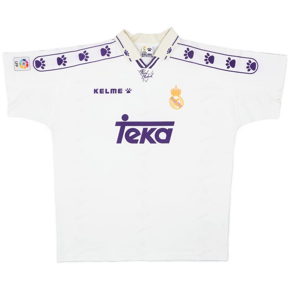1994-96 Real Madrid Home Shirt - 7/10 - (L)