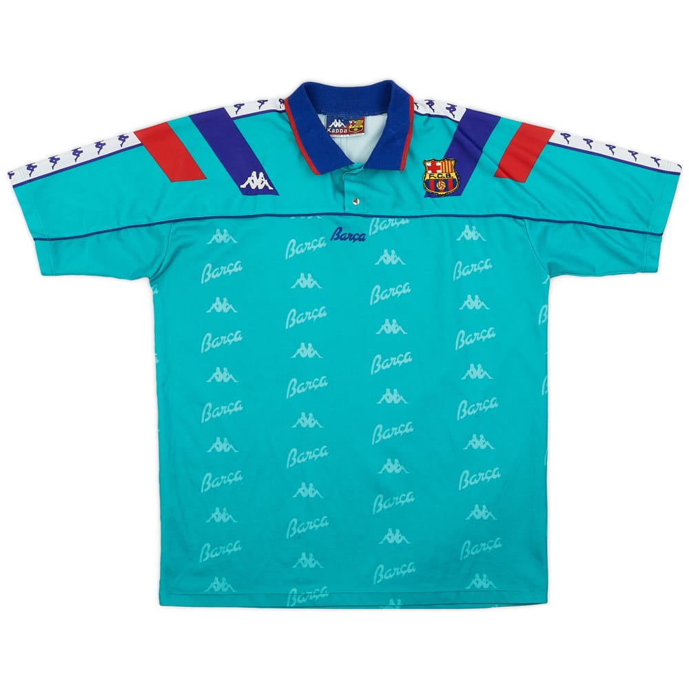 1992-95 Barcelona Away Shirt - 8/10 - (XL)